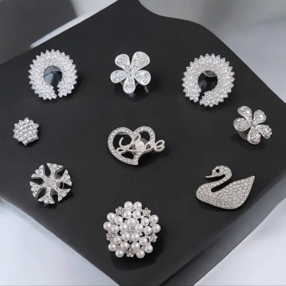 Sparkle Bling Croc Charms - Picture 1 of 1